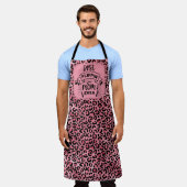 Beste Flippin-Mama über die Print-Schürze Schürze (Getragen)