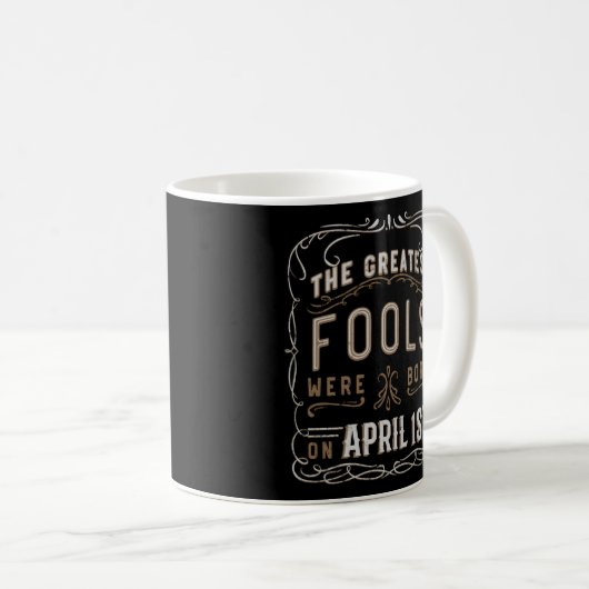 Beste Fohlen 1. April Kaffeetasse (VorderseiteRechts)