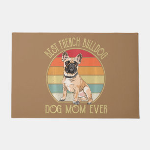 Beste französische Bulldogin Mama je Hundeliebhabe Fußmatte