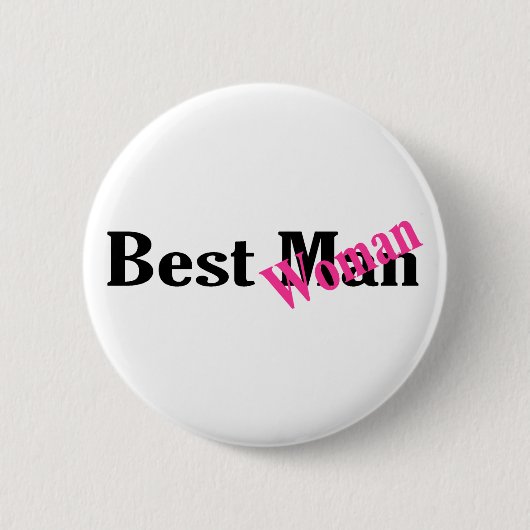 Beste Frau Button (Vorderseite)