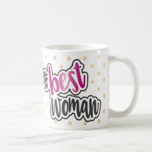 Beste Frauen-Tasse mit rosa Chrom-Effekt