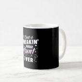 Beste Freakin Große Tante je Kaffeetasse (VorderseiteRechts)