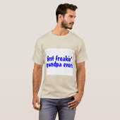 Beste Freakin Opa Ever Blue T-Shirt (Vorne ganz)