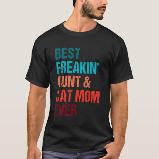 Beste Freakin Tante Cat Mama je Match Shirt