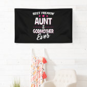 Beste Freakin Tante und Godmutter je Banner (Insitu)