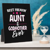 Beste Freakin Tante und Godmutter je Fotoplatte (Seite)