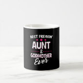 Beste Freakin Tante und Godmutter je Kaffeetasse (Mittel)