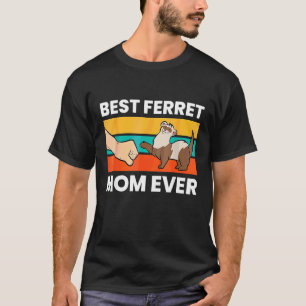 Beste Frettchen-Mutter Allerliebstes Frettchen Per T-Shirt
