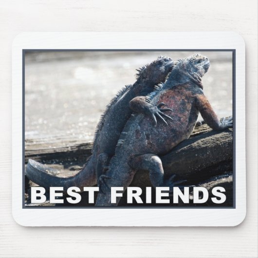 Beste Freund-Mausunterlage Mousepad (Vorne)