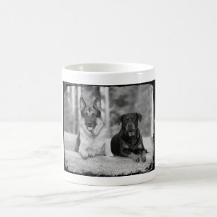 Beste Freund-Schäferhund u. Rottweiler HundeTasse Kaffeetasse