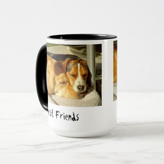 "Beste Freund-" Tasse (Vorderseite Links)