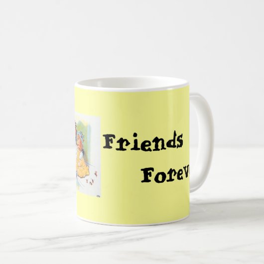 Beste Freund-Tasse Kaffeetasse (VorderseiteRechts)