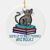 Beste Freund-Verzierung Keramikornament (Hinten)