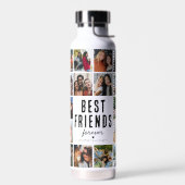 Beste Freunde 26 FotoCollage Trinkflasche (Links)