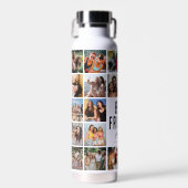 Beste Freunde 26 FotoCollage Trinkflasche (Vorne)