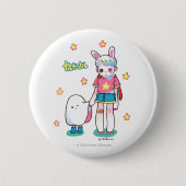 Beste Freunde, 2 ¼ Zoll-runder Knopf Button (Vorderseite)