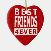 Beste Freunde 4 überhaupt Keramik Ornament (Rechts)