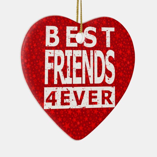 Beste Freunde 4 überhaupt Keramik Ornament (Rechts)