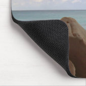 Beste Freunde am StrandSeashell Mousepad (Ecke)