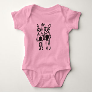 Beste Freunde Baby Strampler