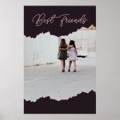 Beste Freunde Benutzerdefiniertes Bild Poster (Vorne)