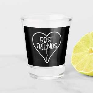 Beste Freunde - Beste Freundschaftsanpassung Schnapsglas