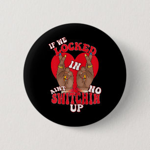 Beste Freunde Black History Month Gesperrt Lustige Button