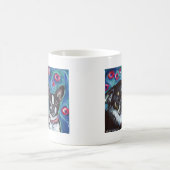 Beste Freunde Bruno u. Fergie Kaffeetasse (Mittel)