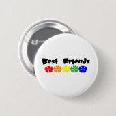 Beste Freunde Button (Vorne & Hinten)