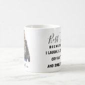 Beste Freunde Custom Haar BFF Besties Freundschaft Kaffeetasse (Mittel)