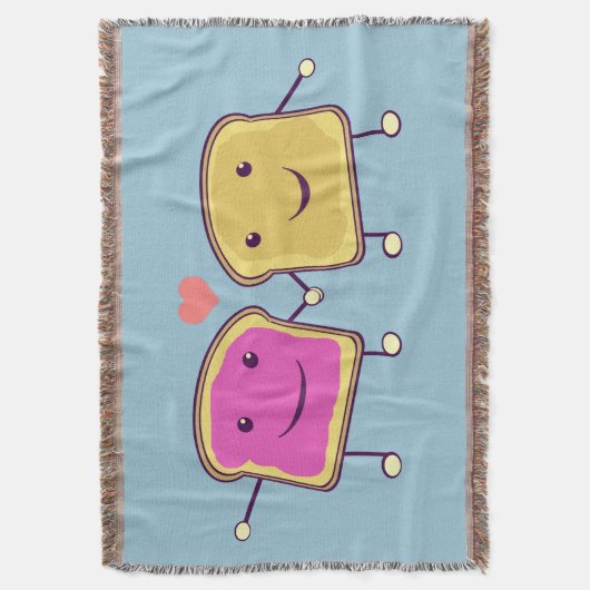 Beste Freunde Decke (Vorderseite Vertikal)