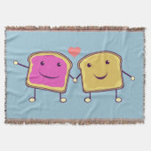 Beste Freunde Decke (Vorderseite)