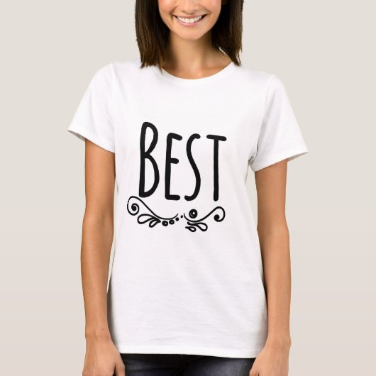 Beste Freunde, die T - Shirtteil 1 (Bestes, T-Shirt (Vorderseite)