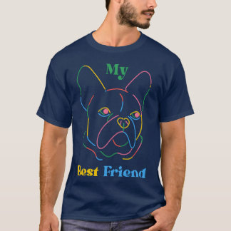 Beste Freunde Dog Girl T-Shirt