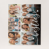 Beste Freunde Elegante BFF-Collage-Foto Puzzle (Vertikal)