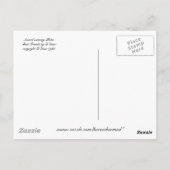 Beste Freunde Equine Post Card Postkarte (Rückseite)