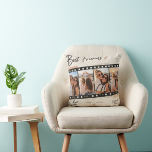 Beste-Freunde-Filmstreifen-Foto-Kissen Kissen