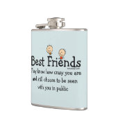 Beste Freunde Flachmann (Links)