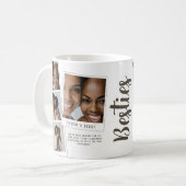 Beste-Freunde-Foto-Collage-Freundes-Tasse Kaffeetasse (Vorderseite Links)