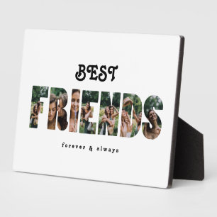 Beste Freunde Foto Geschenkkollektion für Freunde Fotoplatte