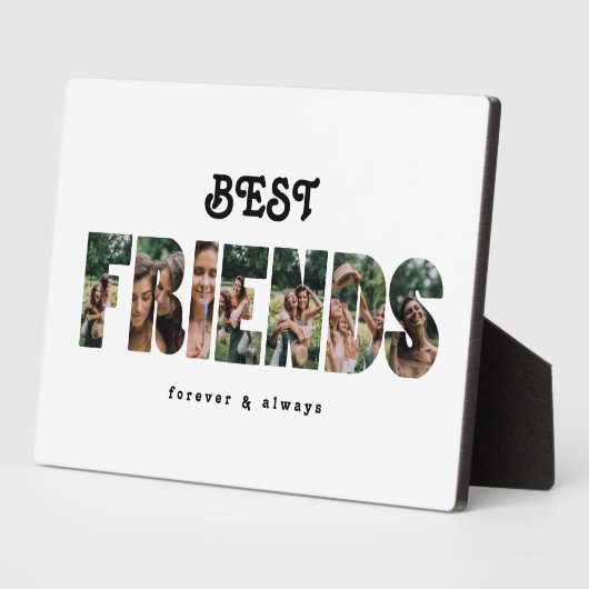 Beste Freunde Foto Geschenkkollektion für Freunde Fotoplatte (Seite)