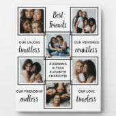 Beste Freunde Freundschaft Geschenk Einzigartiges  Fotoplatte (Vorderseite)