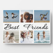 Beste Freunde Freundschaft Six FotoCollage Fotoplatte (Vorderseite)