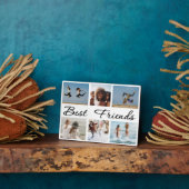 Beste Freunde Freundschaft Six FotoCollage Fotoplatte (Seite)