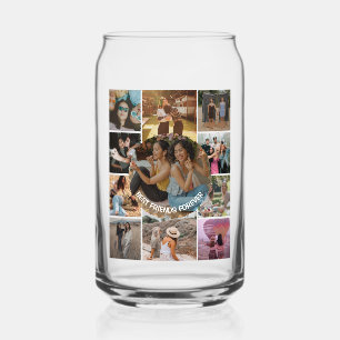 Beste Freunde für immer 11 Fotocollage Freundschaf Dosenglas