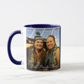 Beste Freunde für immer 2 FotoScripture Tasse (Links)
