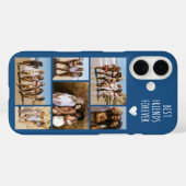 Beste Freunde für immer 6 Foto Blau Case-Mate iPhone Hülle (Rückseite (Horizontal))