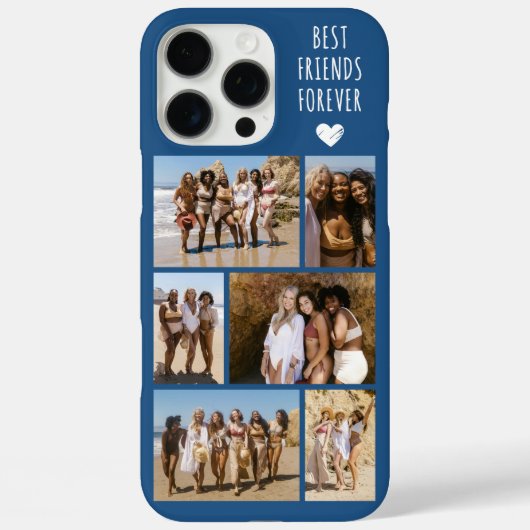 Beste Freunde für immer 6 Foto Blau Case-Mate iPhone Hülle (Rückseite)