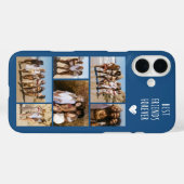 Beste Freunde für immer 6 Foto Blau Case-Mate iPhone Hülle (Rückseite (Horizontal))