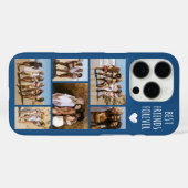 Beste Freunde für immer 6 Foto Blau Case-Mate iPhone Hülle (Rückseite (Horizontal))